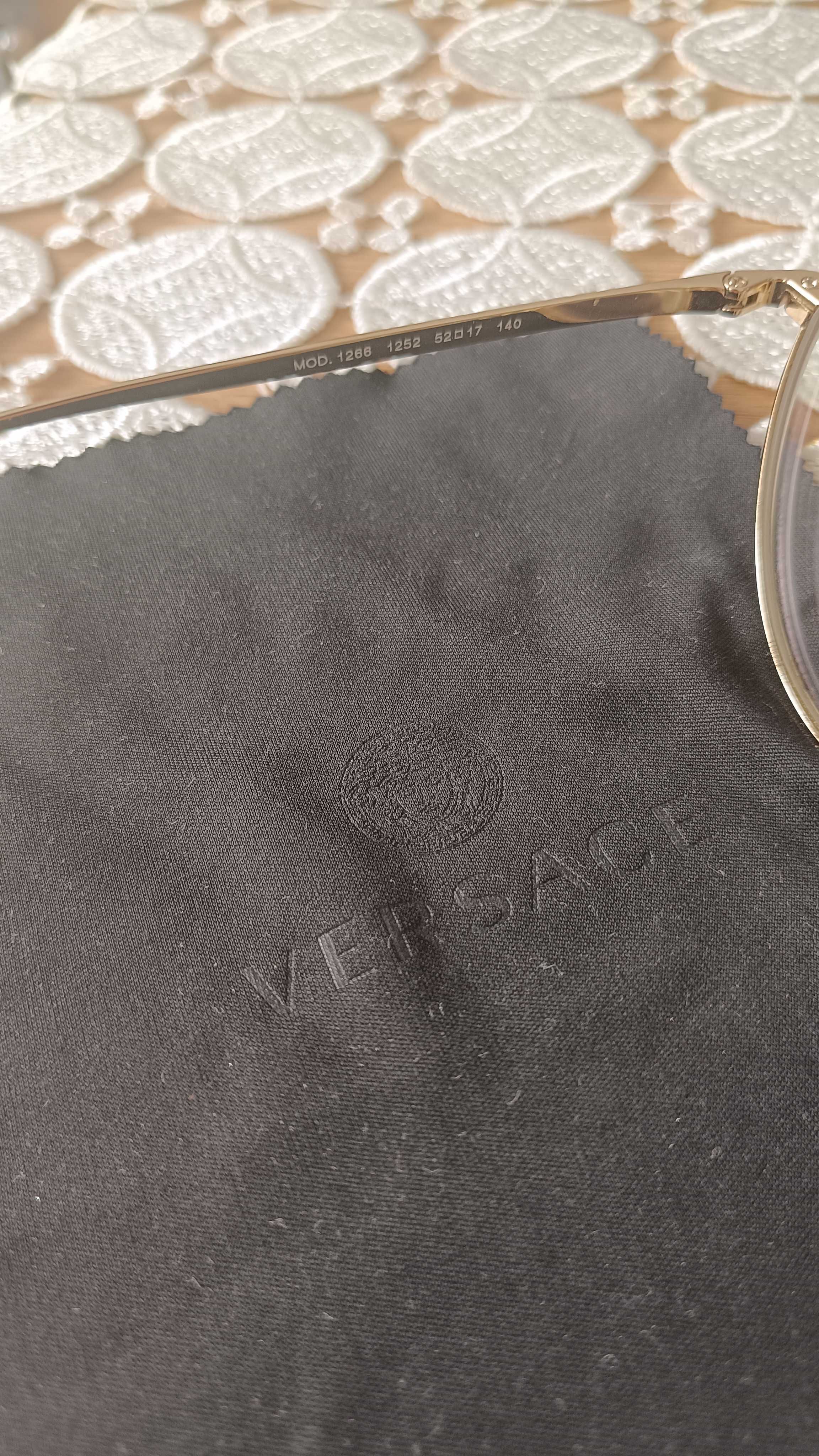 Oryginalne okulary korekcyjne Versace