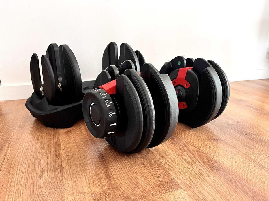 Hantla regulowana 24kg od 2,5kg --> 24kg Obciążenie Hantle Hex Kettle