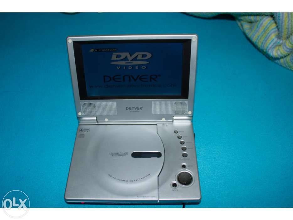 Leitor de dvd portatil denver