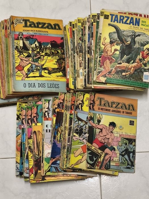 BD Tarzan revistas