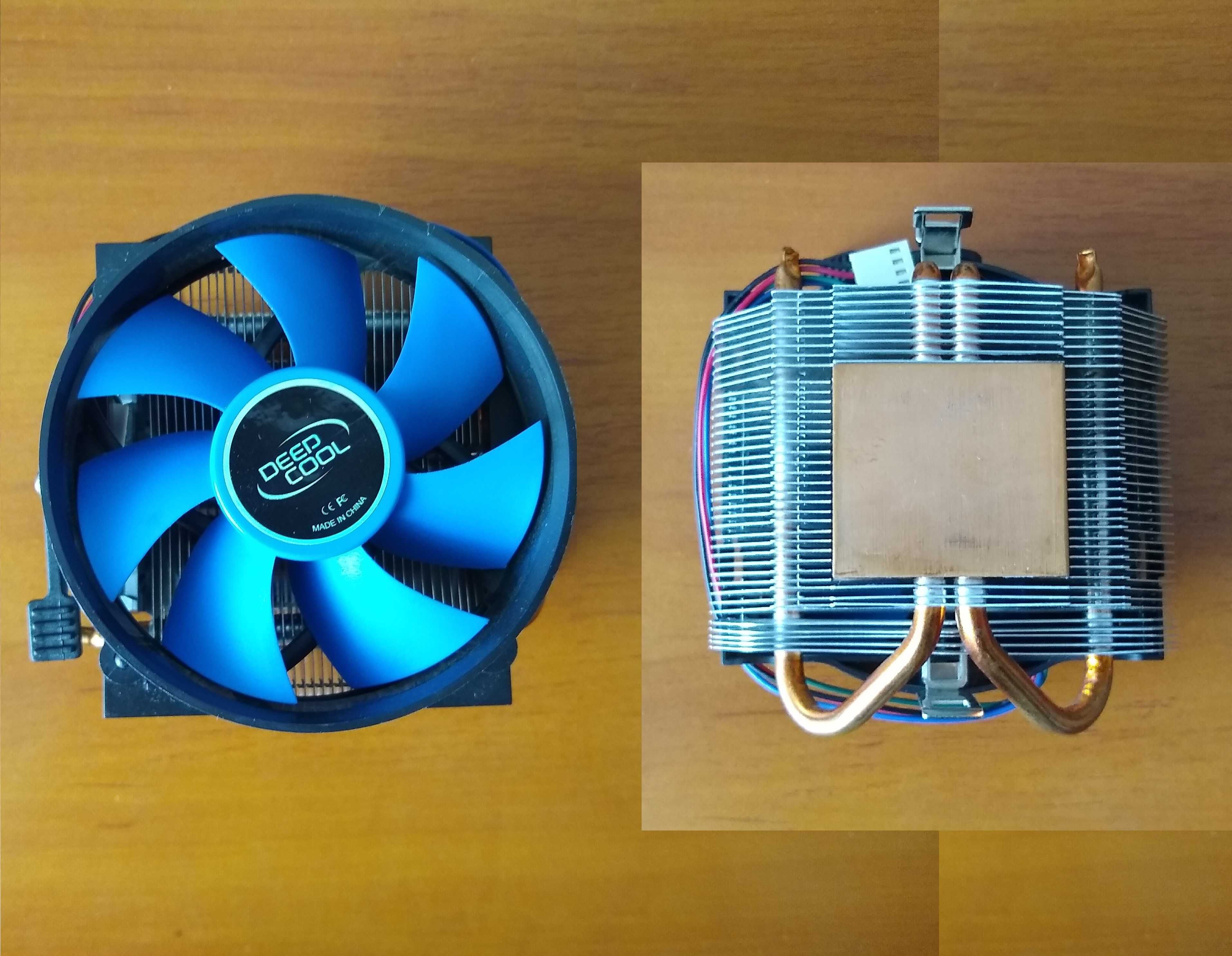 Охолодження Кулер для процесора AMD AM2, AM3, AM3+ Мідні трубки, 4pin