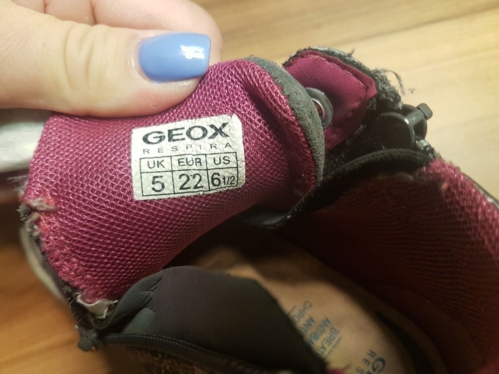 Geox 22, półbuty dla dziewczynki