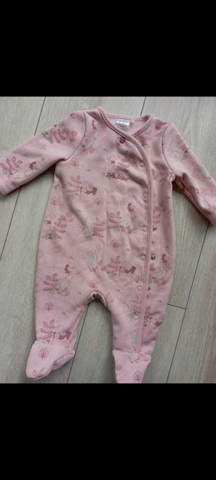 Zestaw z UK ubranek niemowlęcych dla dziewczynki TU BABY 56 62 68