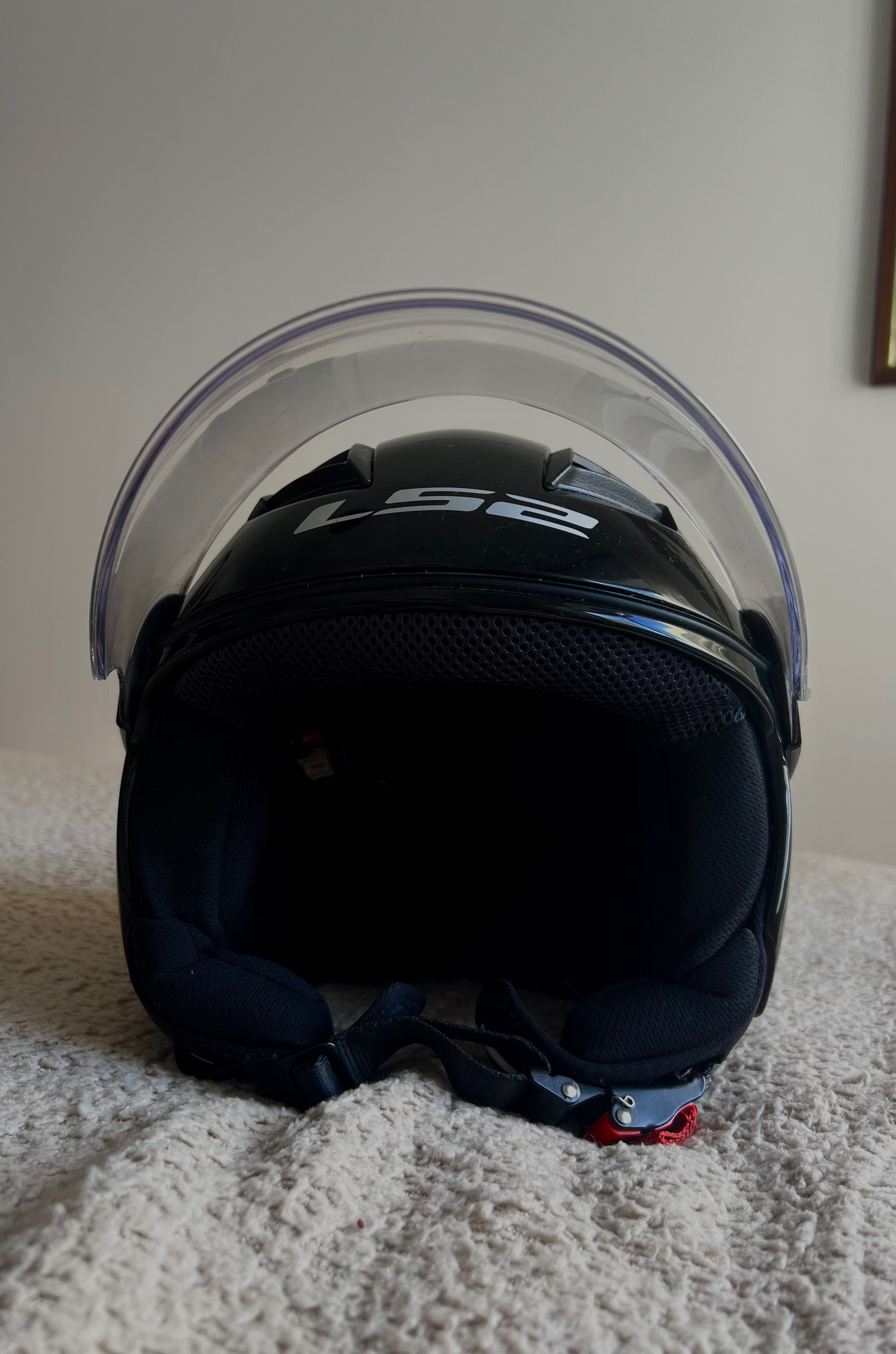 Capacete Jet LS2 Of616 Airflow Ll Black