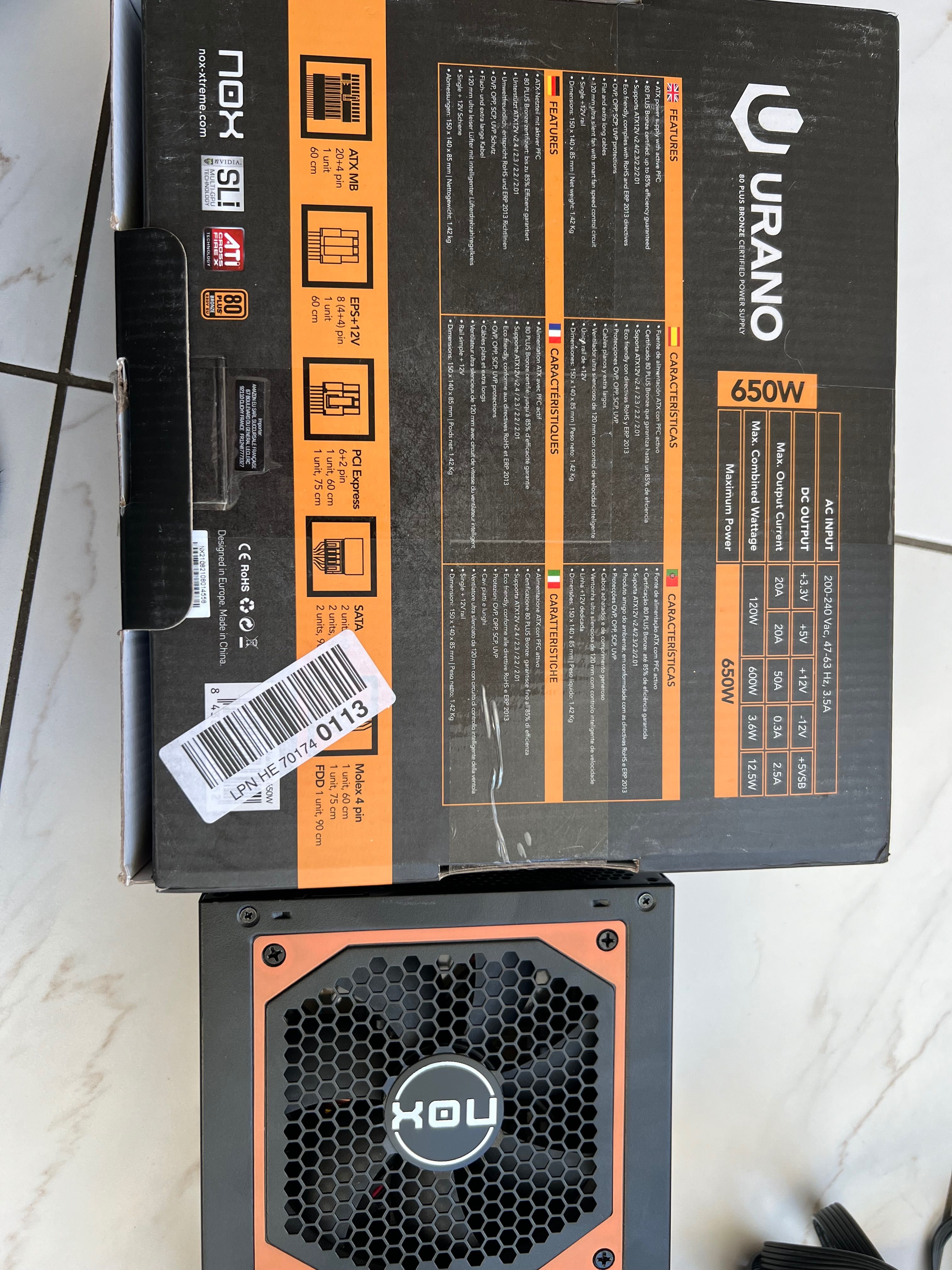 Urano vx ATX 650w