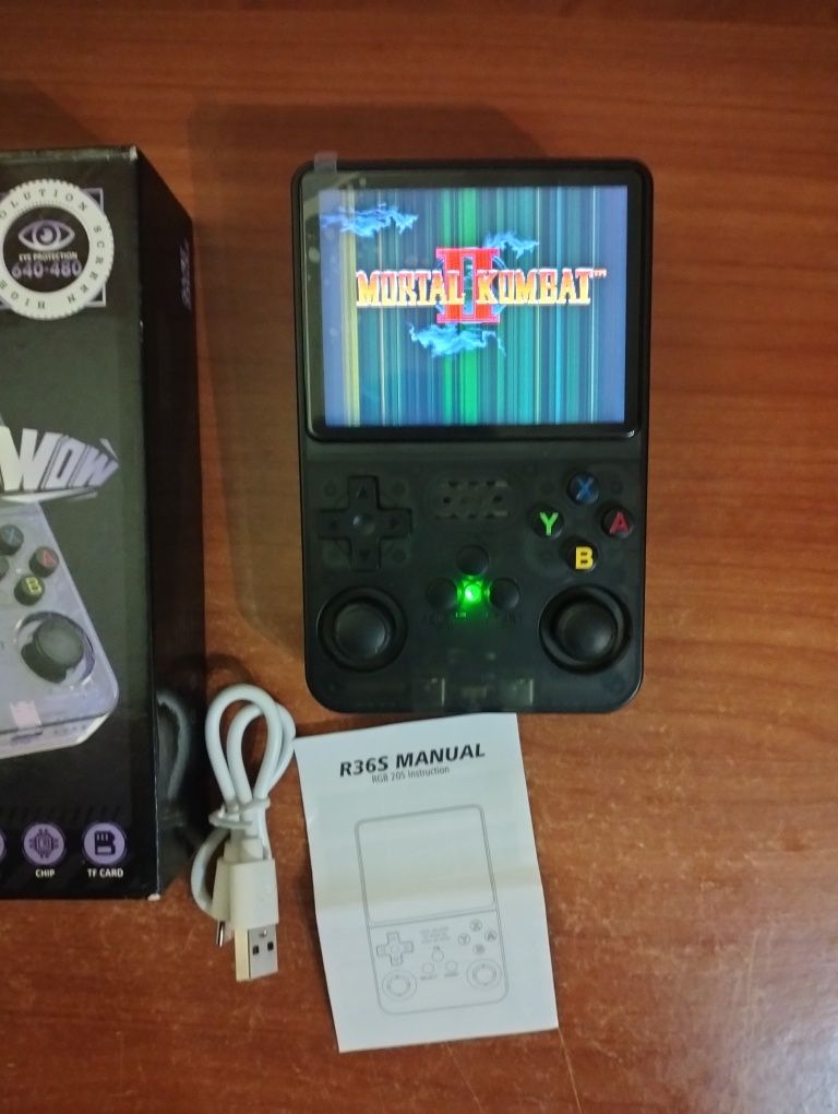 Consola de jogosl R36S de 128GB