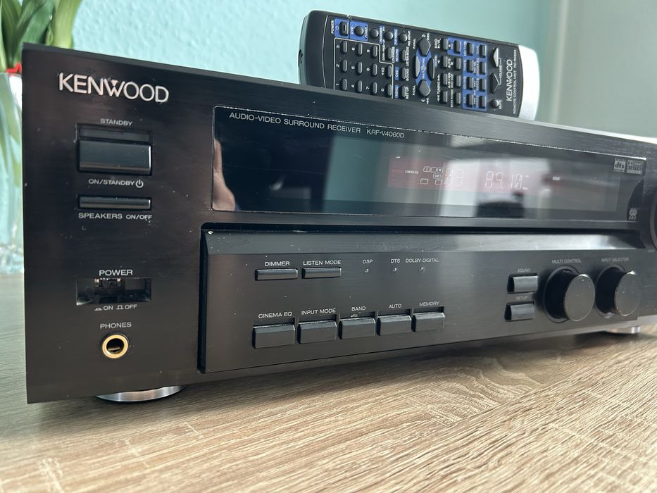 #1417 kenwood krf-v4060d wzmaciacz amplituner