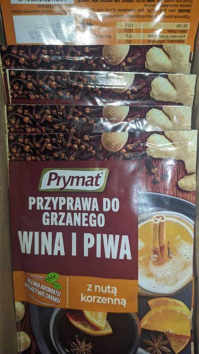 Prymat przyprawa do grzanego piwa i wina z nuta korzenna 10 szt