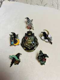 Значки harry potter ворона магия Hogwarts Legacy pin Гарри Поттер