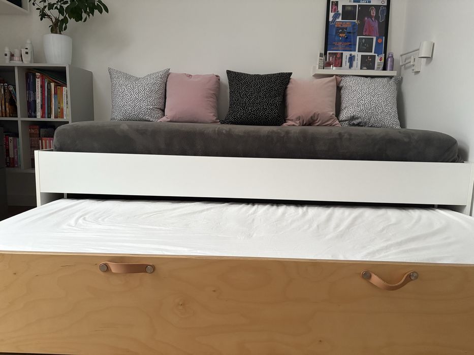 Leżanka 2-osobowa 90x200 cm