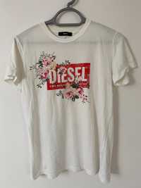 T-shirt z nadrukiem Diesel