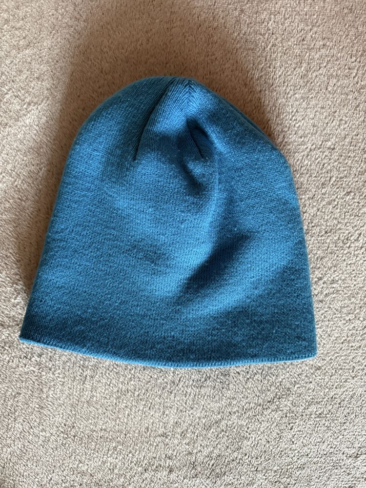 Niebieska czapka zimowa, wiosenna Quicksilver regular fit