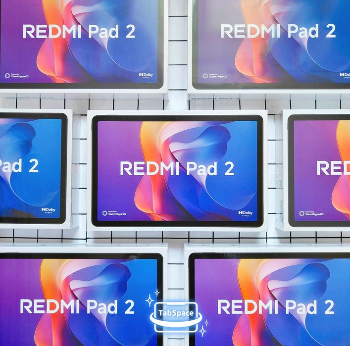 Нові планшети Xiaomi Redmi Pad 2 Wi-Fi 8+256 Graphite Gray/Mint Green