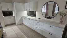 Meble do kuchni/gabinetu solidne/lacobel/led