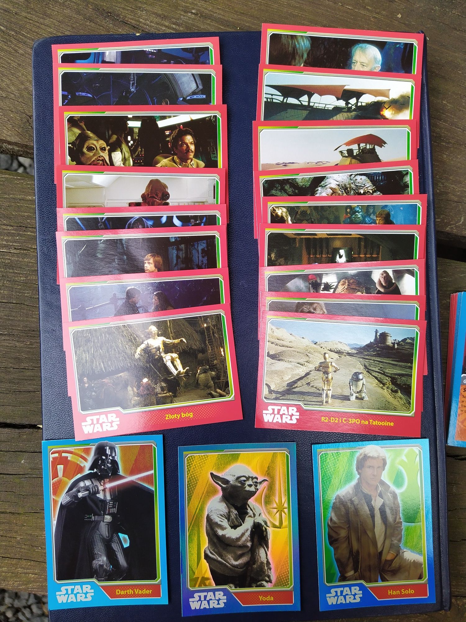 Karty Star Wars (83 szt) + gratis! Carrefour Topps Gwiezdne Wojny