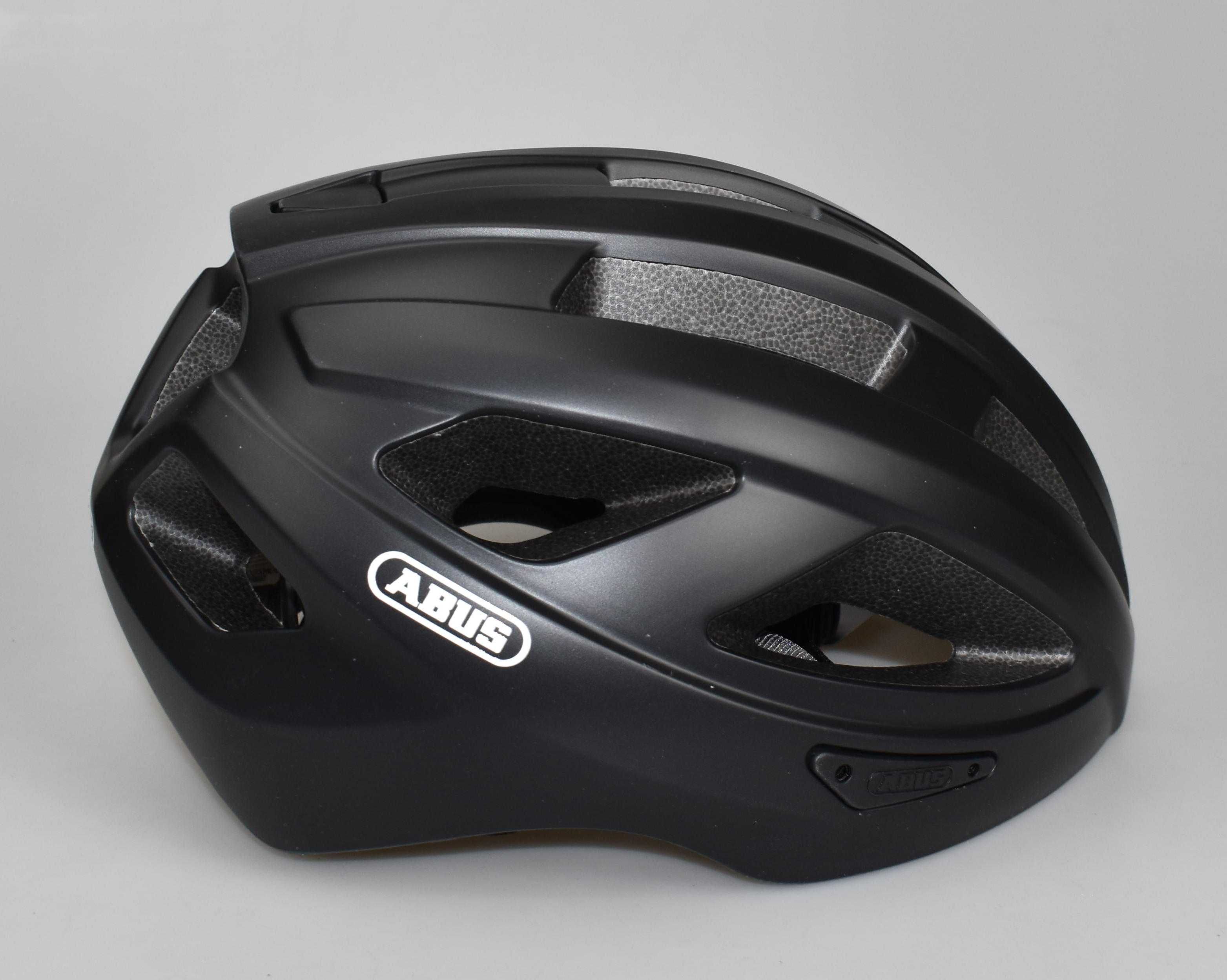 Kask rowerowy Abus Macator czarny mat L 56-61 cm