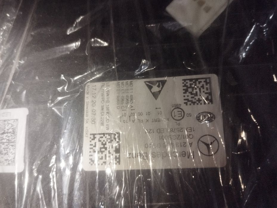 Mercedes W213 Multibeam led