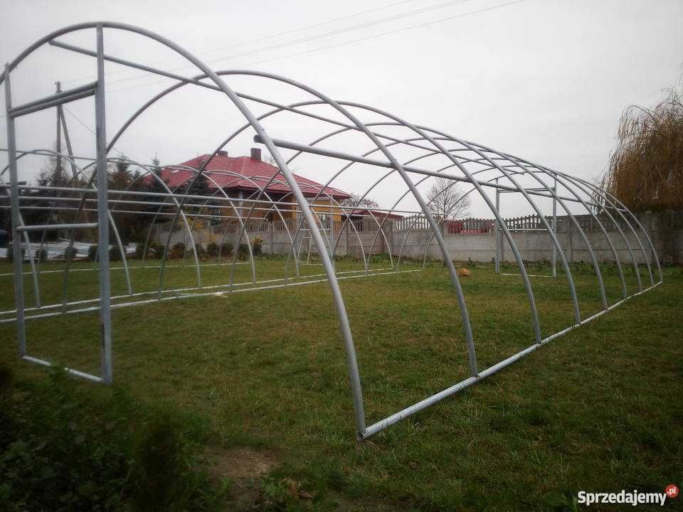Tunel foliowy fi 40mm  ocynk PROMOCJA WIOSENNA OCYNK