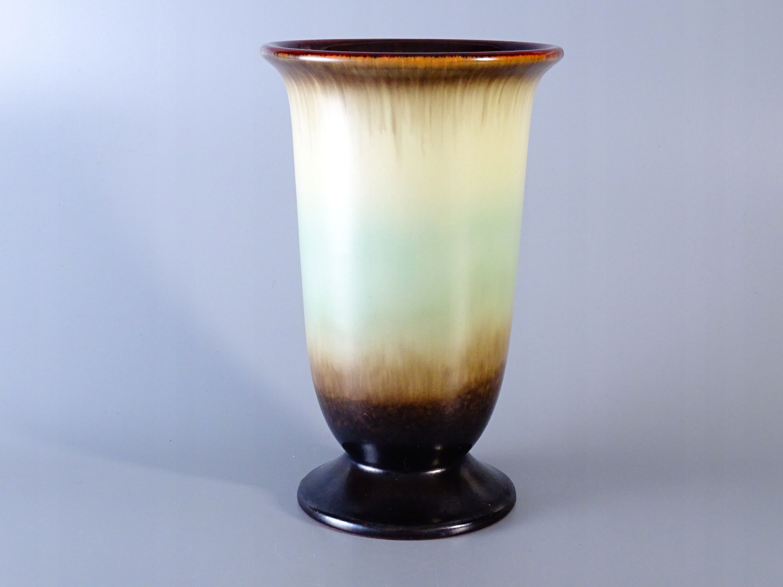 lata 40 piękny zabytkowy ceramiczny wazon