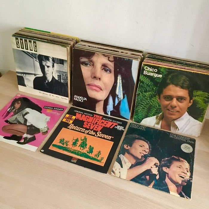 Discos vinil LP - 5€ cada - pop rock portuguesa brasileira