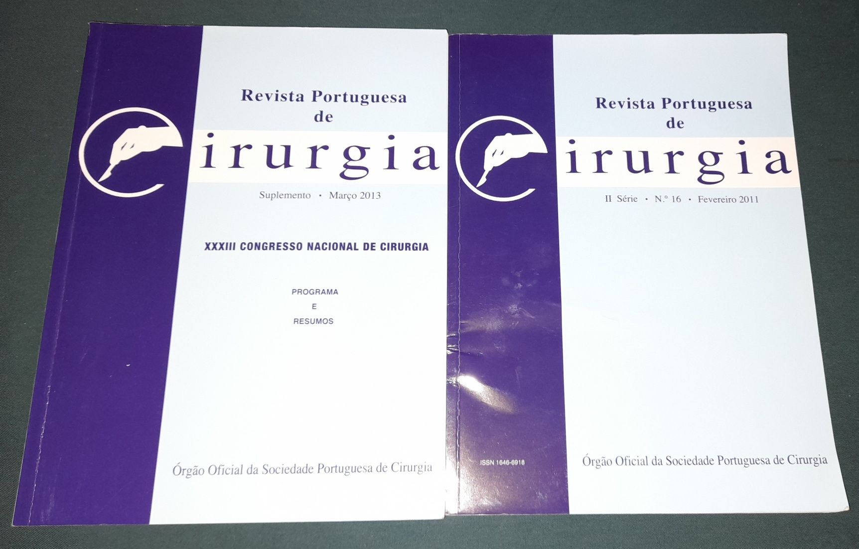 Revistas de cirurgia antigas