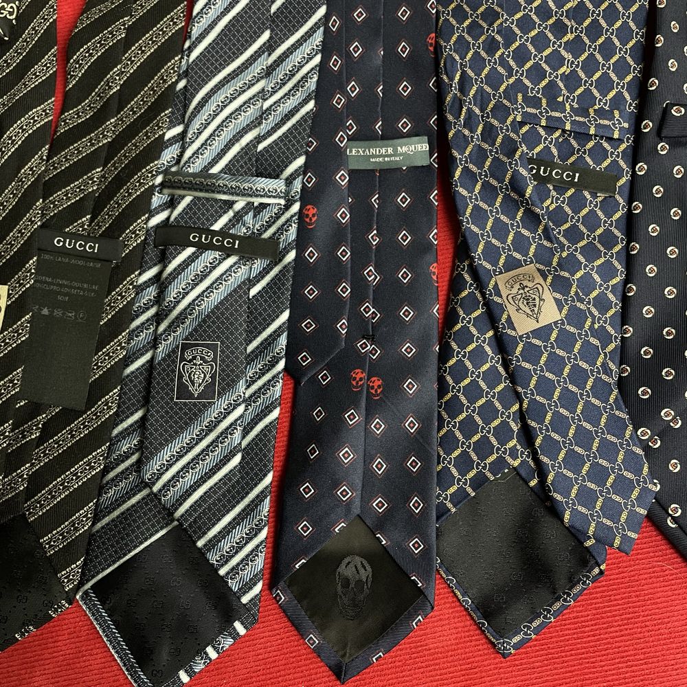 Шовкаві галстуки hermes gucci ferragamo mcqueen