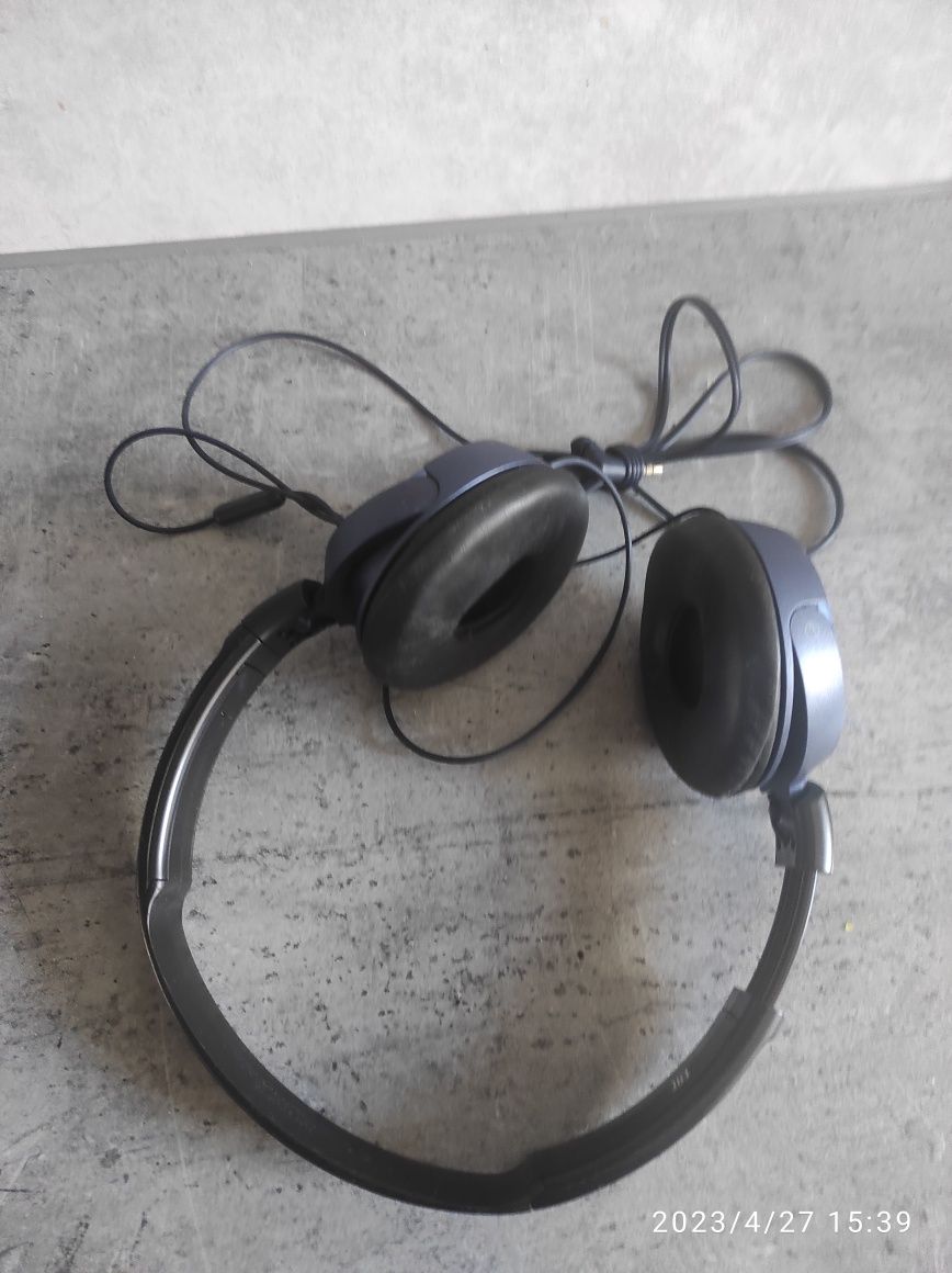 Słuchawki Sony kolor niebieski