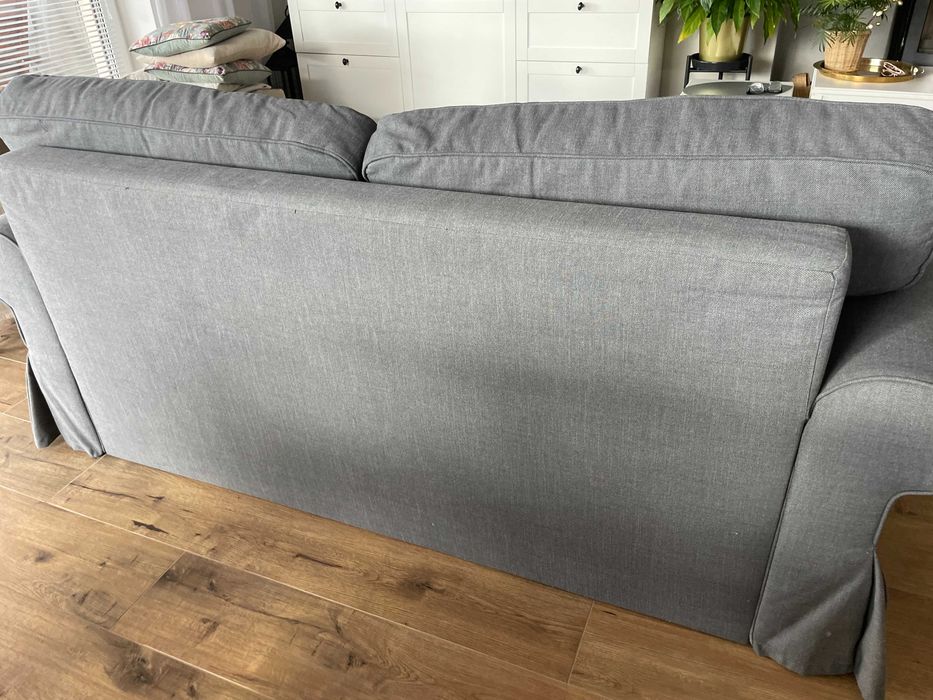 Sofa 2-osobowa EKTORP ciemnoszary rozkładana