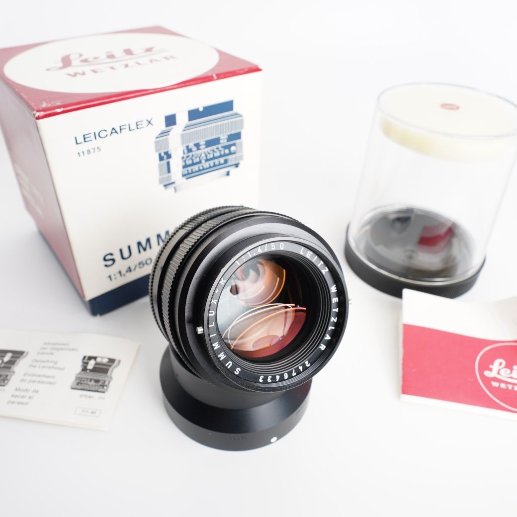 Summilux -R 50 mm  F/1.4 для Leica R Ernst Leitz Wetzlar Germany