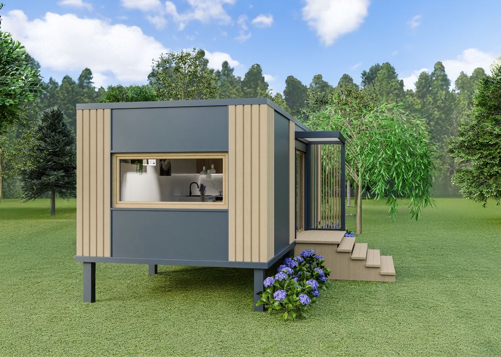 Domek mobilny całoroczny 35 m2