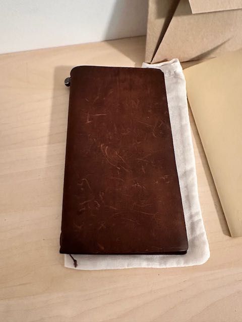 Travelers notebook regular camel