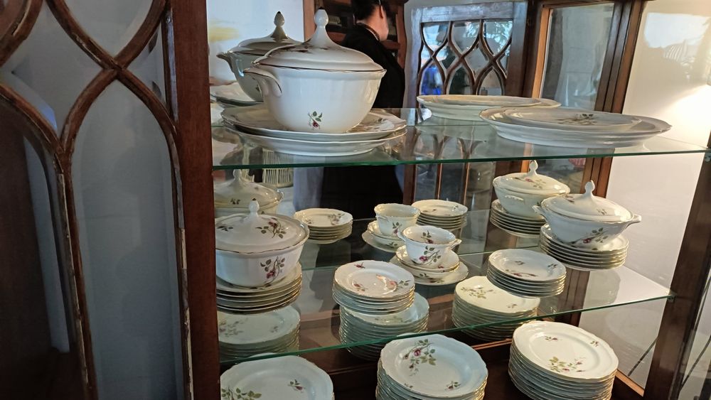 Serviço de jantar porcelana vista alegre,