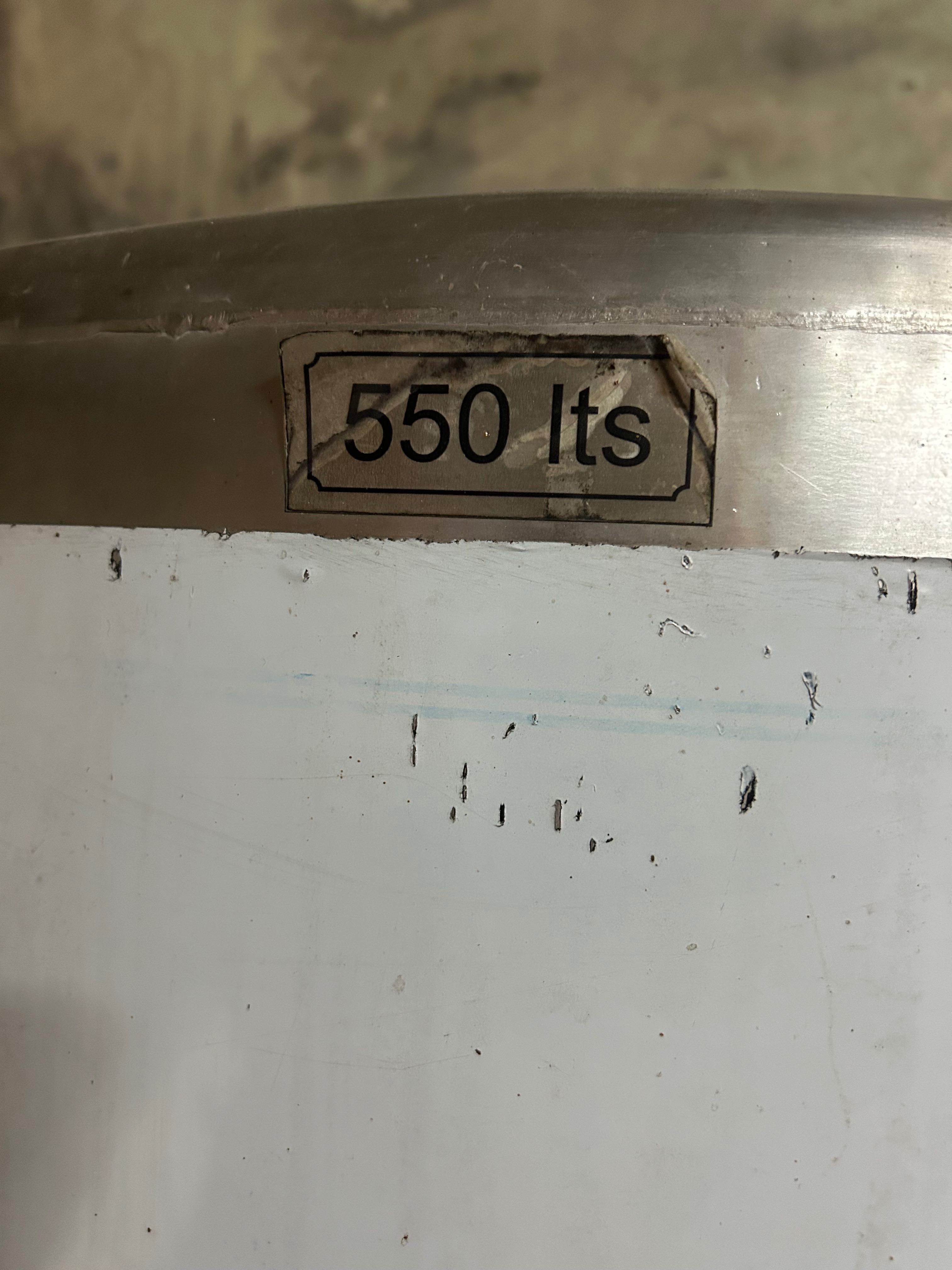 Pipo 550 lts para vinho