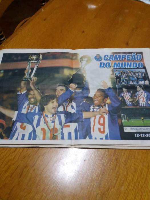 Jornal O Jogo,13/12/2004 - Porto Campeão do Mundo