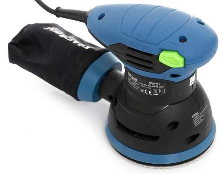 KRAFT&DELE Szlifierka Mimośrodowa Polerka Drewna 1100w 125m KmD1684-Z