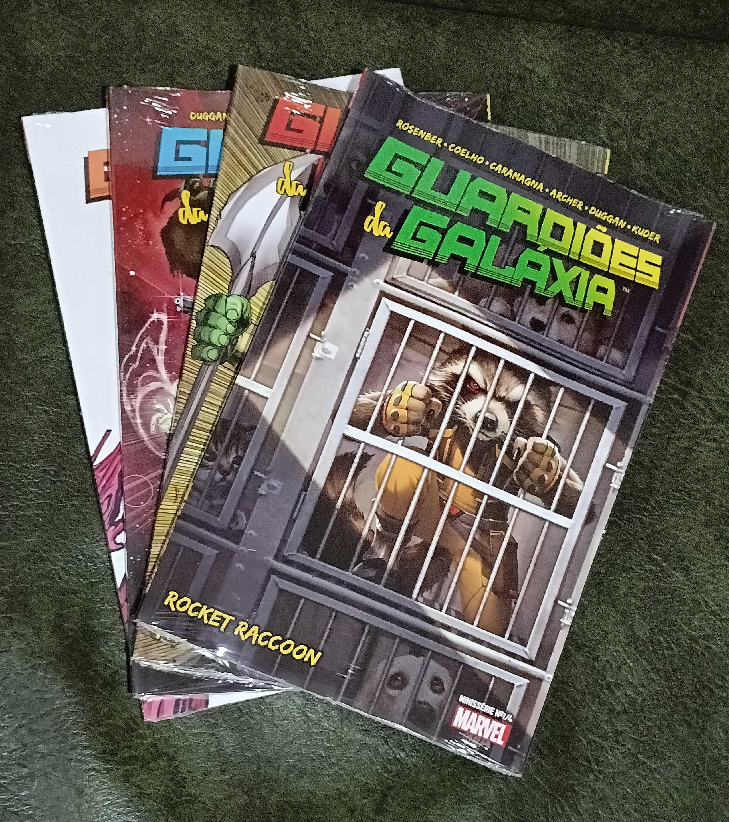 Marvel, Guardiões da Galáxia, Serie completa (4 volumes NOVOS)