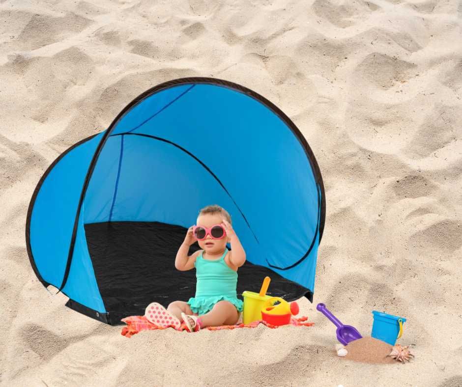 Namiot plażowy samorozkładający się + torba