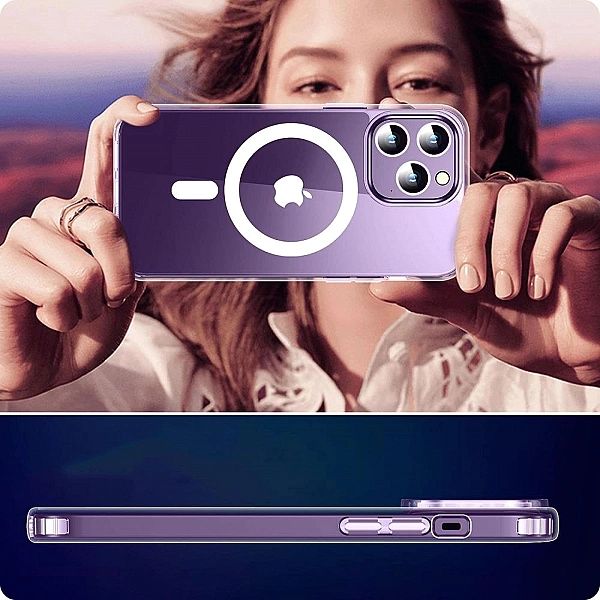 Tech-Protect Flexair Hybrid Magsafe Iphone 15 Pro Clear