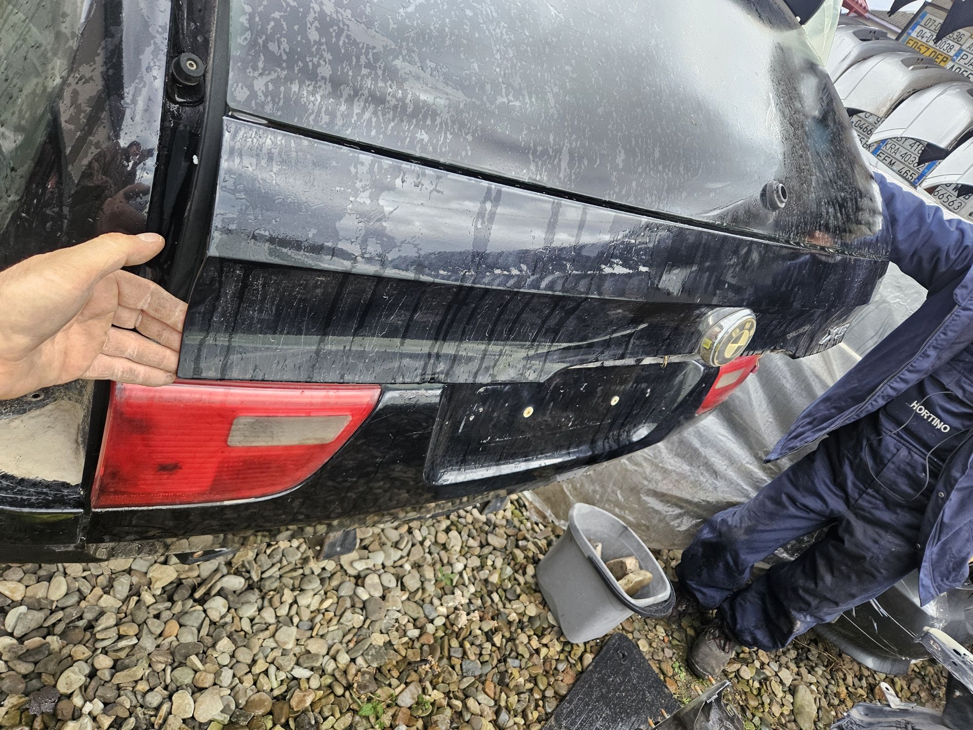 Кришка багажника Скло БМВ Х5 Е53 BMW X5 E53 Ляда Кляпа Дверка Дверь