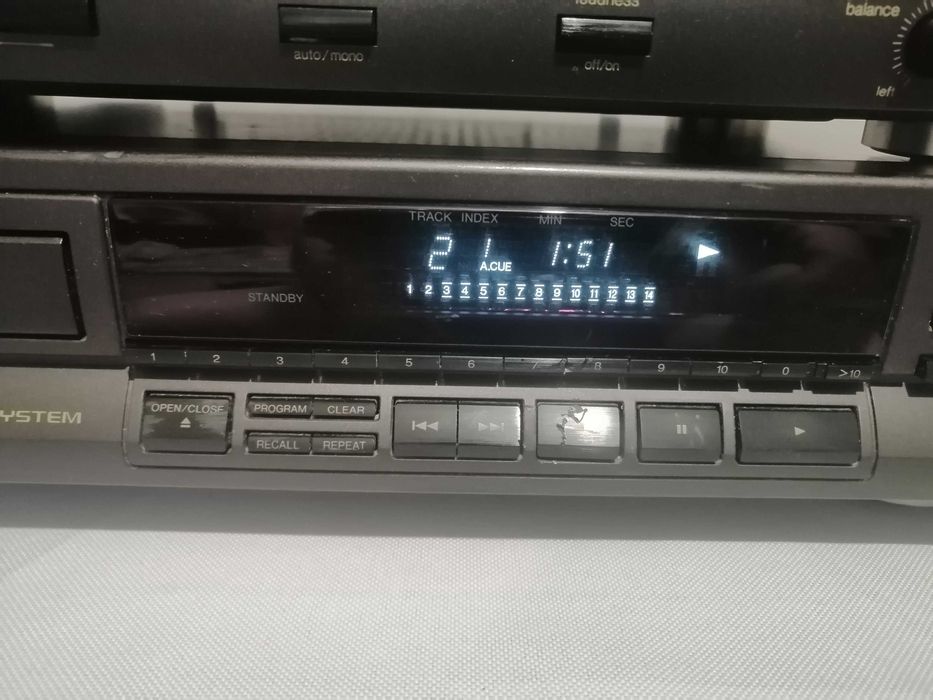 Sprzedam zestaw technicsa  amplituner, CD + pilot