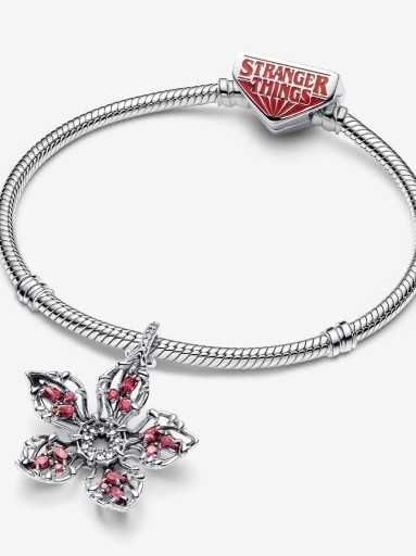 Pandora Duży charms-zawieszka Stranger Things Demogorgon S925