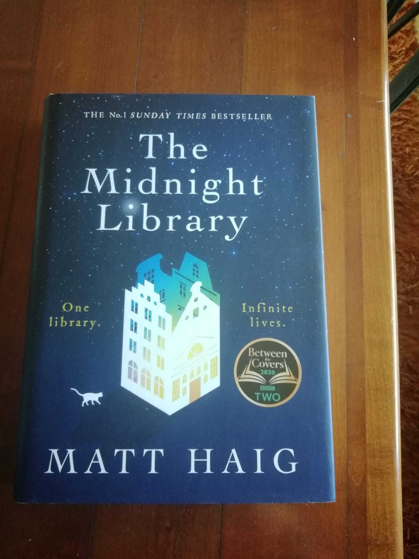 Matt Haig - The Midnight Library (como novo, capa dura)