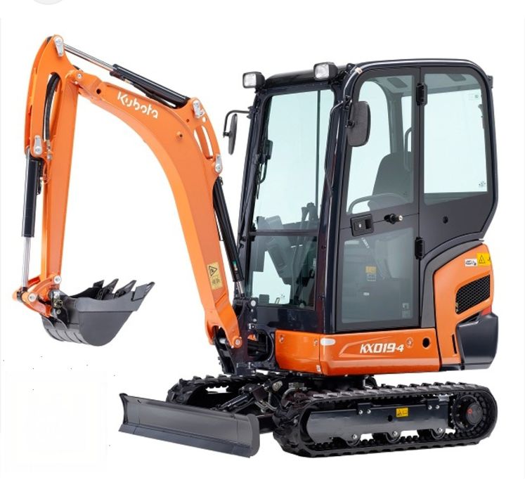 Kubota kx 019-4 wynajem minikoparka wypożyczalnia KX-027