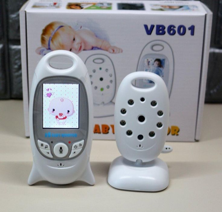 Камера відеоняня Baby Monitor VB601 з двух стороннім зв'язком і колибе