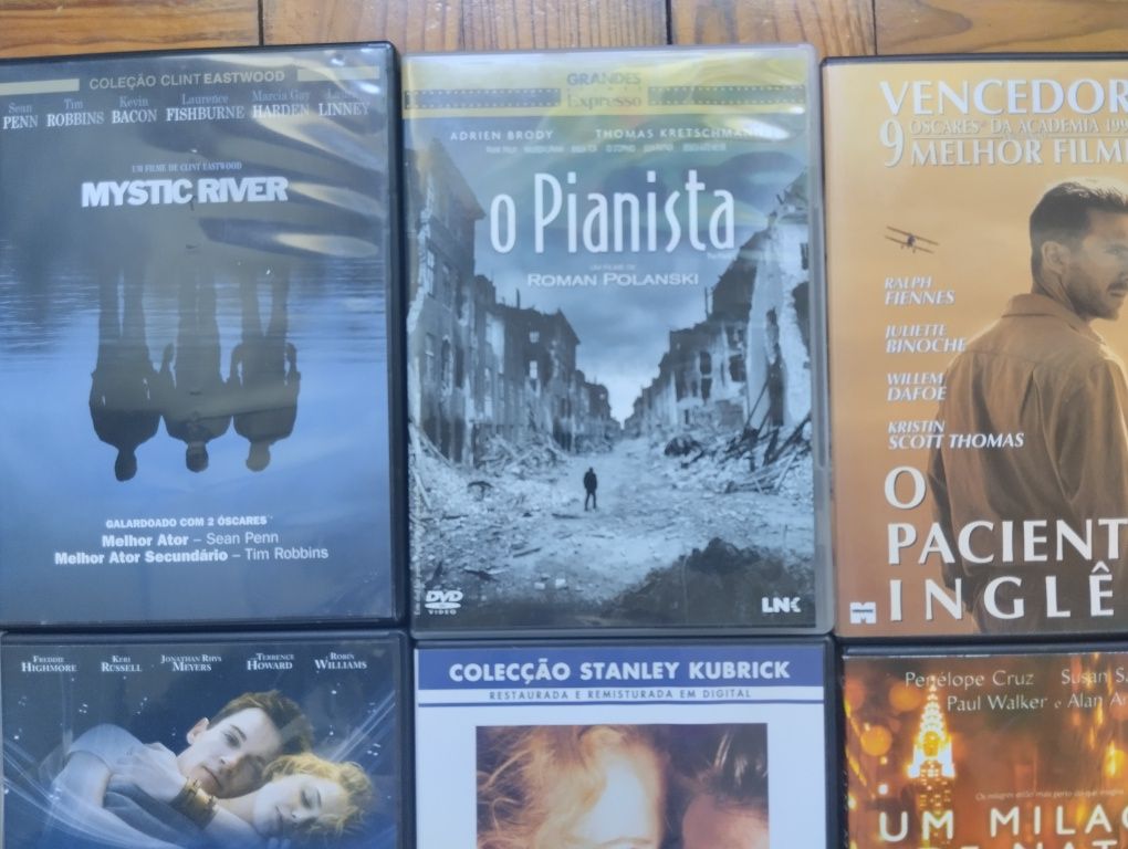 DVDs originais em bom estado