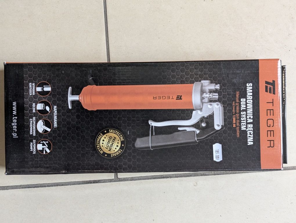 Smarownica ręczna dual system teger