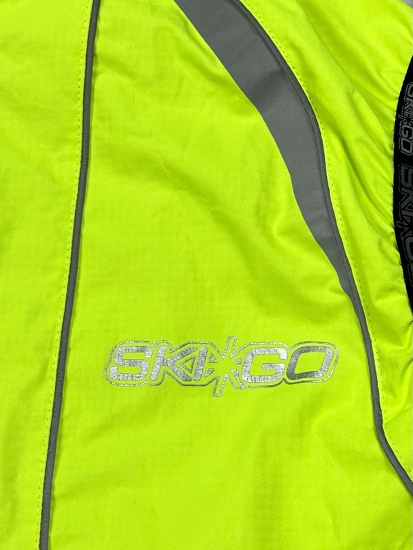 Skigo Narciarska Kamizelka Ostrzegawcza Męska Odblaskowa Logowana r. S