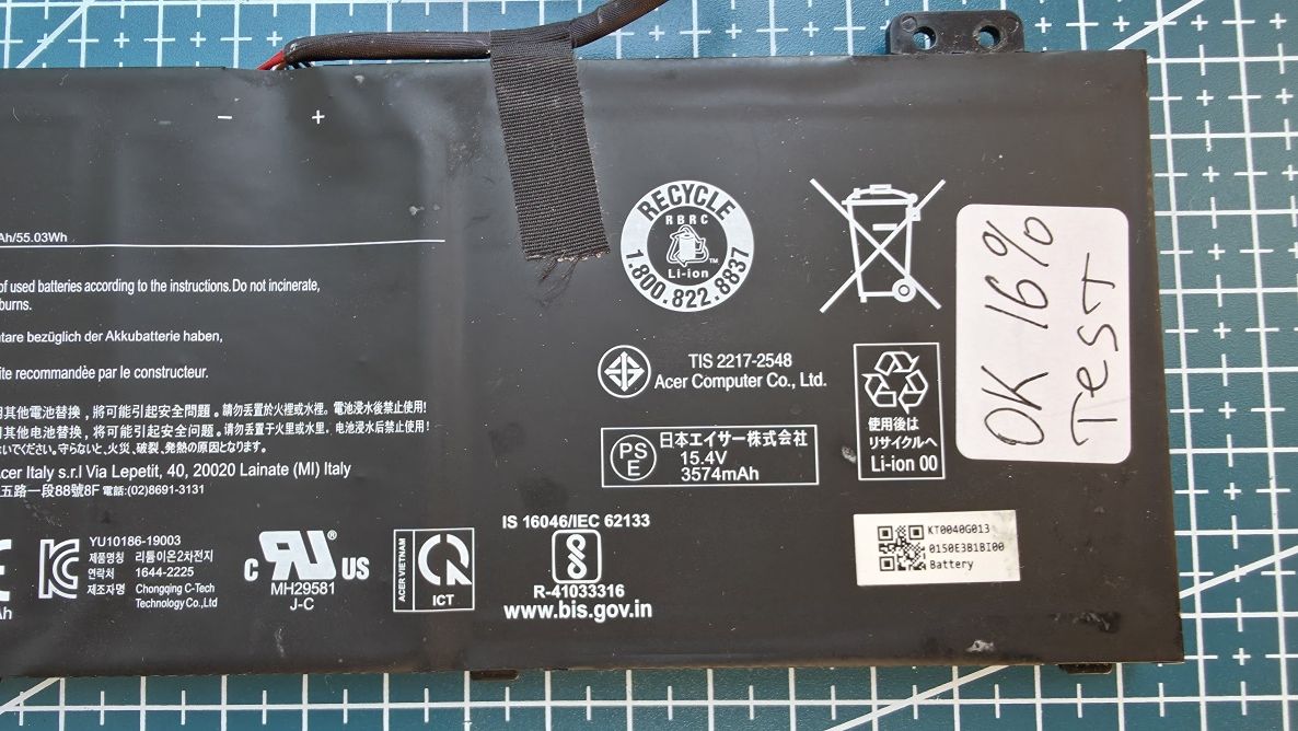 Оригінальна батарея для ноутбука ACER AP18E8M