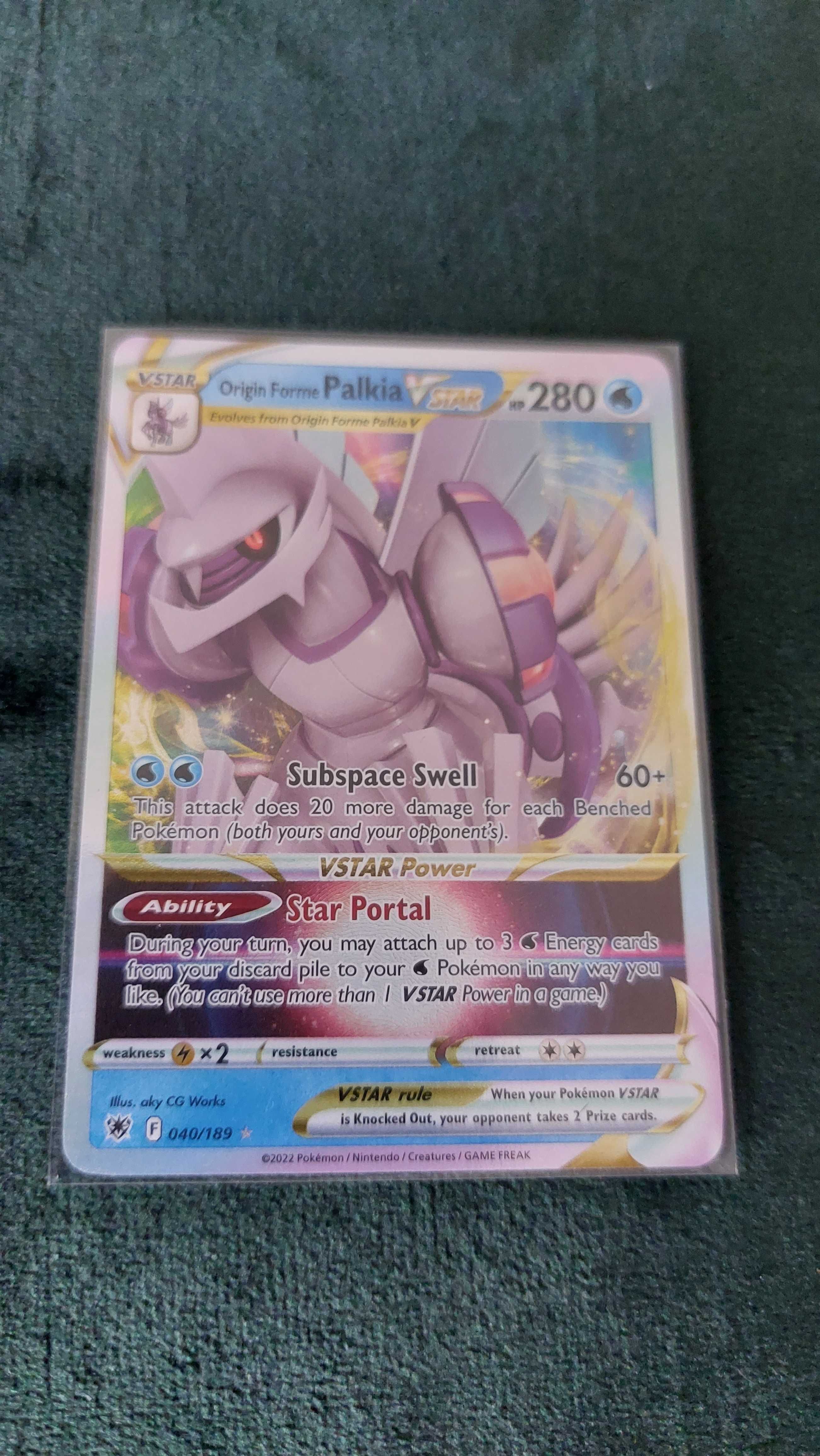 Pokemon TCG - Palkia VSTAR (ASR 40)