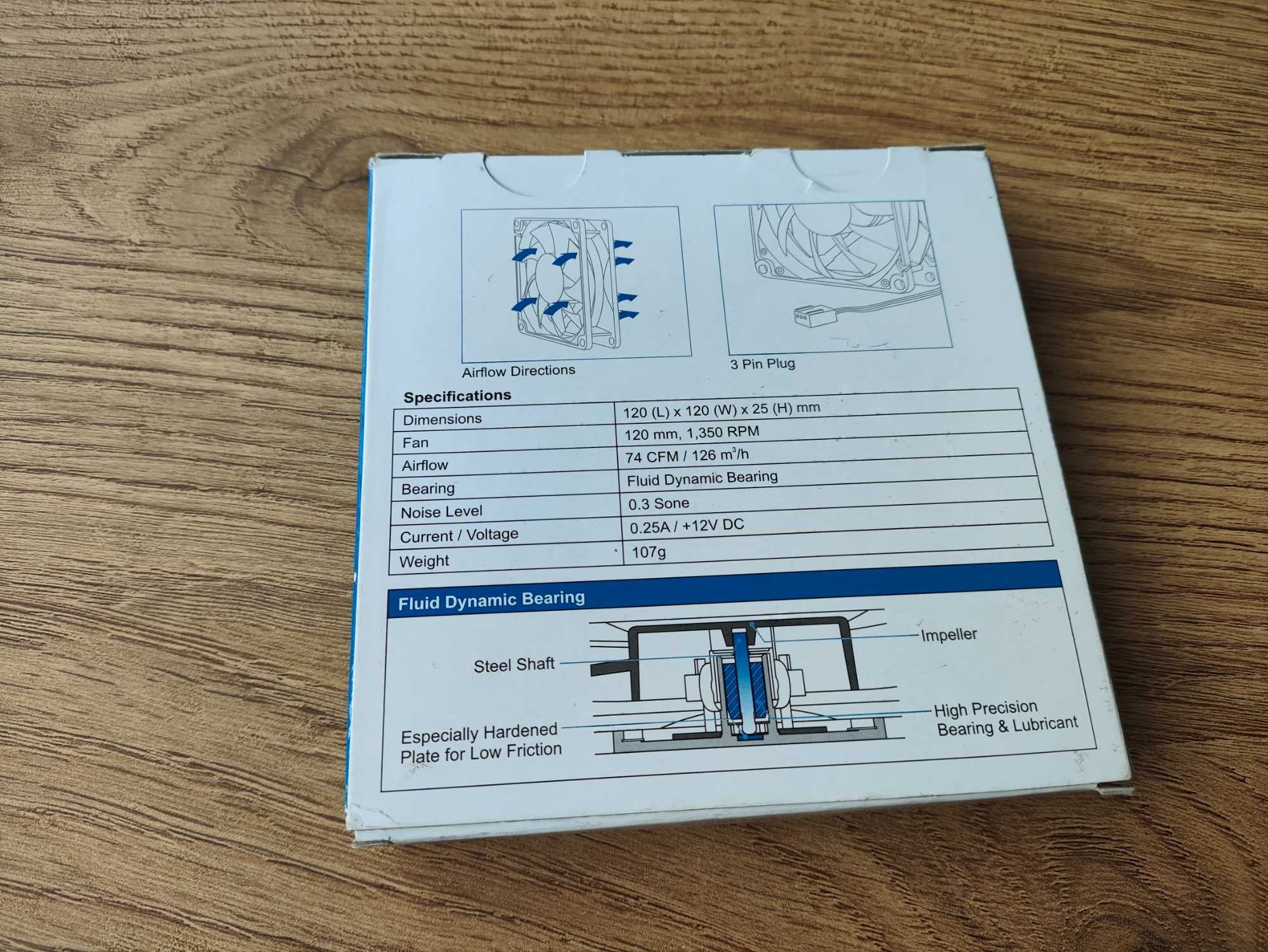 Wentylator Case Fan Arctic F12 120 x 120 mm 3PIN